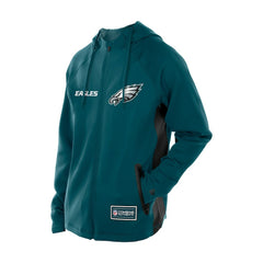NFL Philadelphia Eagles Combine Authentic Raglan Scuba Full-Zip Hoodie