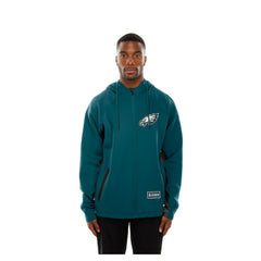NFL Philadelphia Eagles Combine Authentic Raglan Scuba Full-Zip Hoodie
