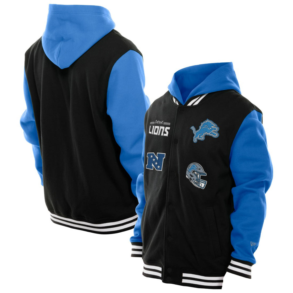 NFL Detroit Lions Full-Snap Fleece Hoodie Jacket