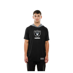NFL Las Vegas Raiders Combine Authentic Hooded Raglan Short-Sleeve T-Shirt