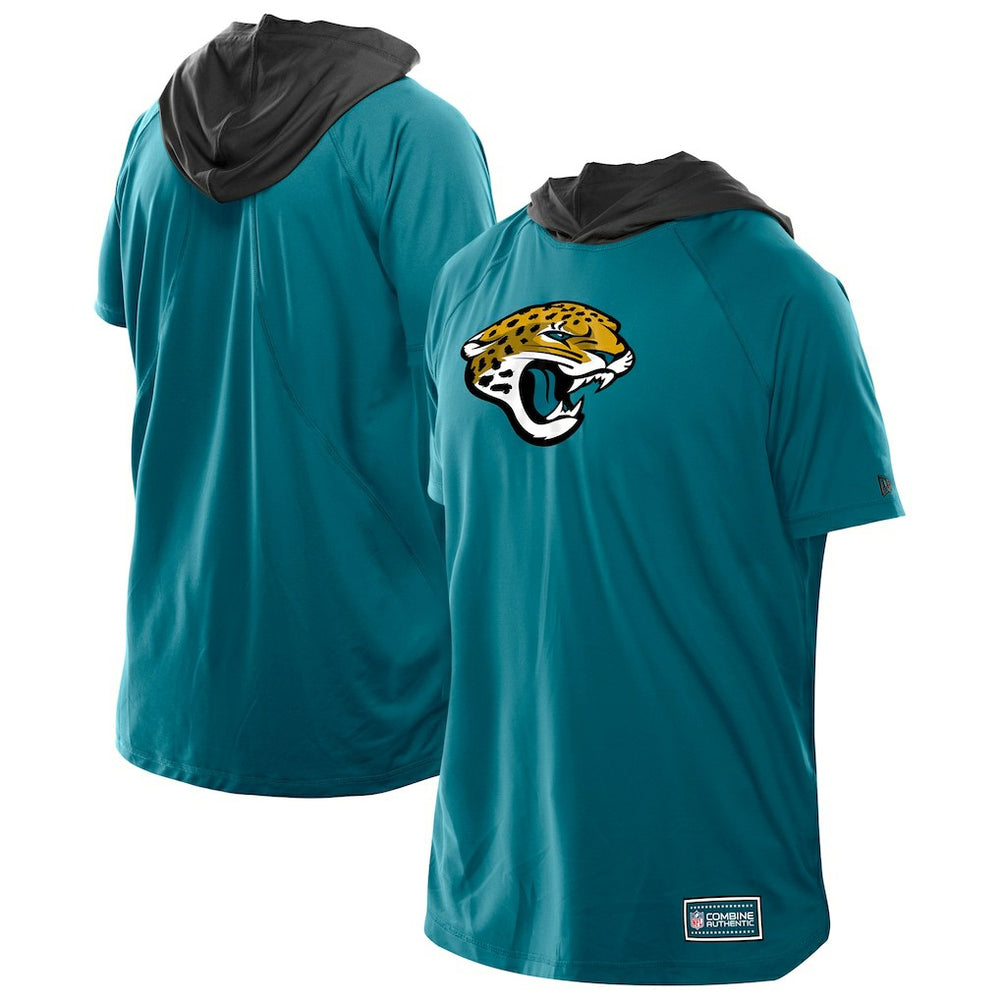 NFL Jacksonville Jaguars Combine Authentic Hooded Raglan Short-Sleeve T-Shirt