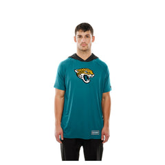 NFL Jacksonville Jaguars Combine Authentic Hooded Raglan Short-Sleeve T-Shirt