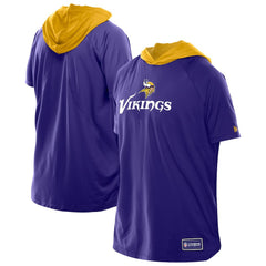 NFL Minnesota Vikings Combine Authentic Hooded Raglan Short-Sleeve T-Shirt