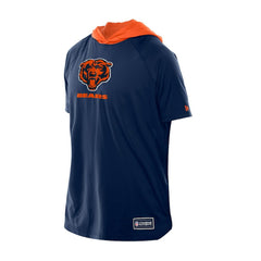 NFL Chicago Bears Combine Authentic Hooded Raglan Short-Sleeve T-Shirt