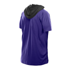 NFL Baltimore Ravens Combine Authentic Hooded Raglan Short-Sleeve T-Shirt