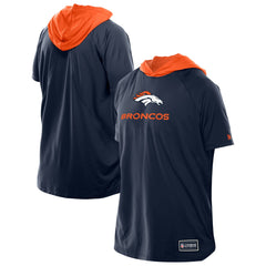 NFL Denver Broncos Combine Authentic Hooded Raglan Short-Sleeve T-Shirt
