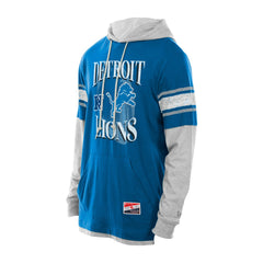 NFL Detroit Lions Twofer Layered Long Sleeve Hoodie T-Shirt