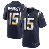 NFL Los Angeles Chargers Ladd McConkey Alternate Super Chargers Game Player Jersey