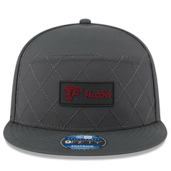NFL Atlanta Falcons 2025 Sideline Cold Weather Split Panel 9FIFTY Snapback Hat