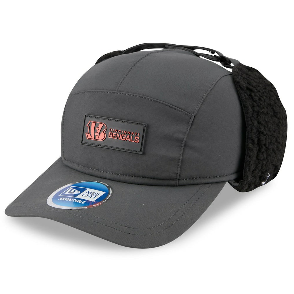 NFL Cincinnati Bengals 2025 Sideline Cold Weather Runner Dog Ear Adjustable Hat