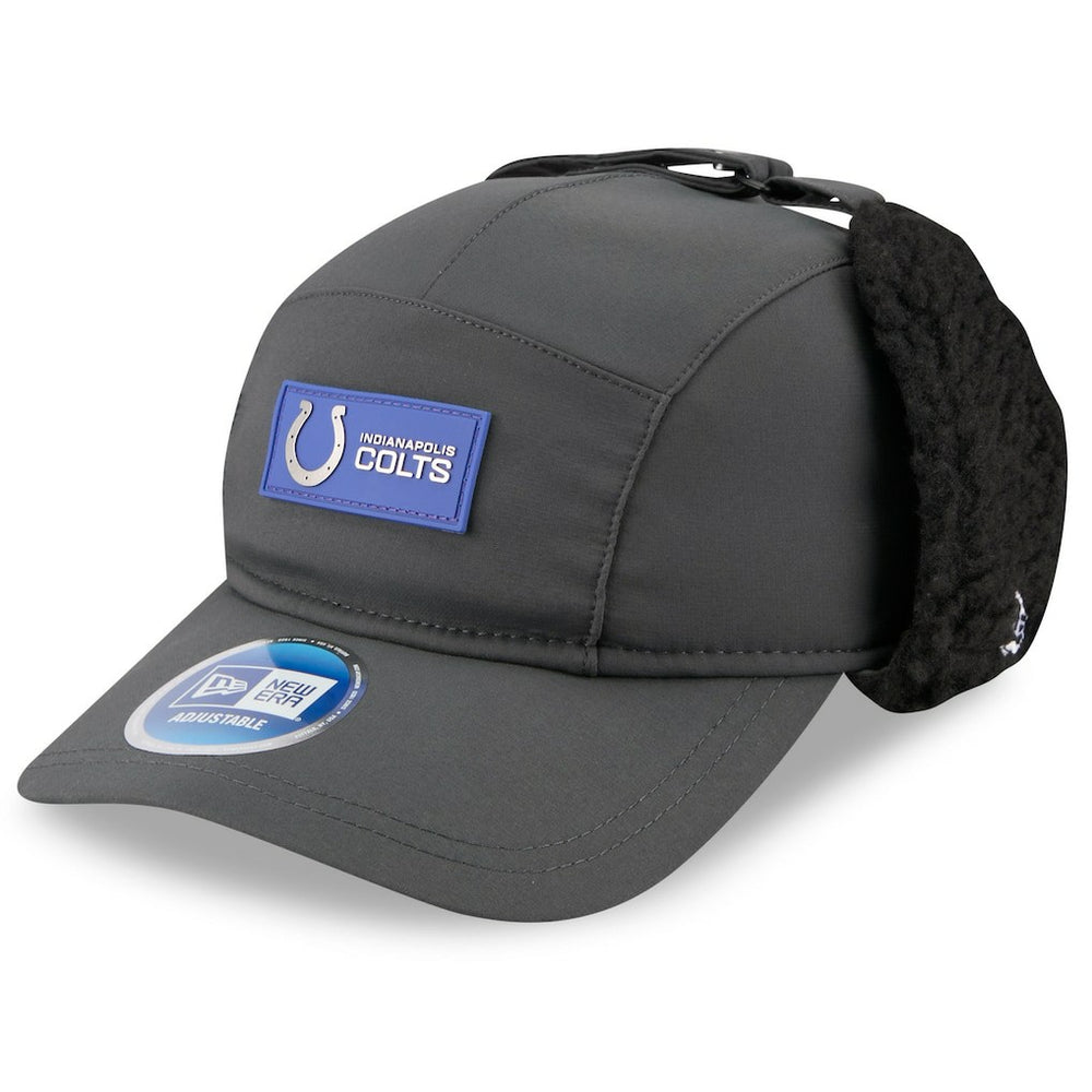 NFL Indianapolis Colts 2025 Sideline Cold Weather Runner Dog Ear Adjustable Hat