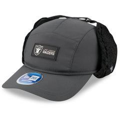 NFL Las Vegas Raiders 2025 Sideline Cold Weather Runner Dog Ear Adjustable Hat