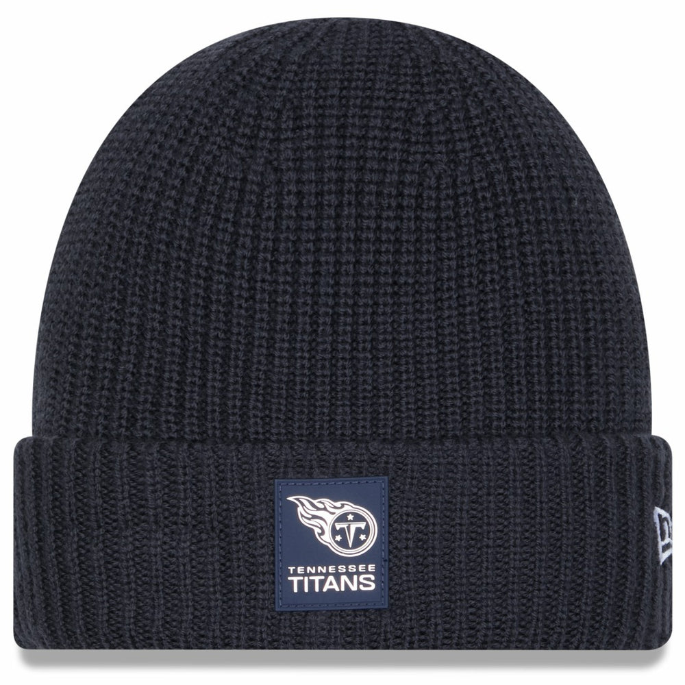NFL Tennessee Titans 2025 Sideline Cold Weather Cuffed Knit Hat