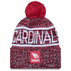 NFL Arizona Cardinals 2025 Sideline Cold Weather Cuffed Knit Hat with Pom