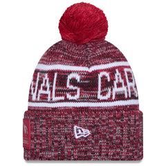 NFL Arizona Cardinals 2025 Sideline Cold Weather Cuffed Knit Hat with Pom