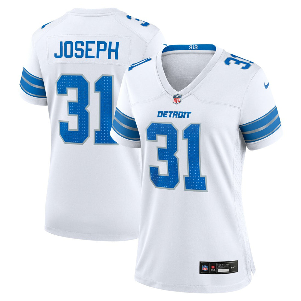 NFL Detroit Lions Kerby Joseph Women's Game Jersey