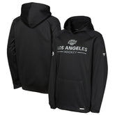 Los Angeles Kings Fanatics Youth Authentic Pro Rink Raglan Hoodie