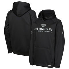 Los Angeles Kings Fanatics Youth Authentic Pro Rink Raglan Hoodie
