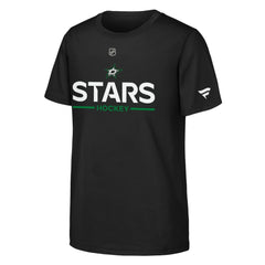 Dallas Stars Fanatics Youth Authentic Pro Wordmark T-Shirt