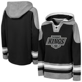 Los Angeles Kings Outerstuff Youth Ageless Must Have Home V-Neck Hoodie