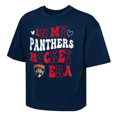 Florida Panthers Outerstuff Girls Youth In My Era Boxy T-Shirt