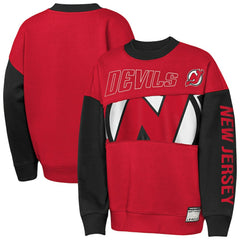 New Jersey Devils Outerstuff Youth Impact Player Sweatshirt