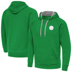 Boston Bruins Antigua St. Patrick's Day Victory Pullover Hoodie