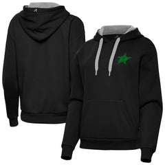 Dallas Stars Antigua Women's St. Patrick's Day Victory Pullover Hoodie