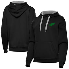 Detroit Red Wings Antigua Women's St. Patrick's Day Victory Pullover Hoodie