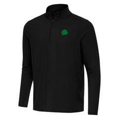 Chicago Blackhawks Antigua St. Patrick Intent Quarter-Zip Pullover Top