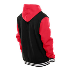 Detroit Red Wings New Era Full-Snap Fleece Hoodie Jacket