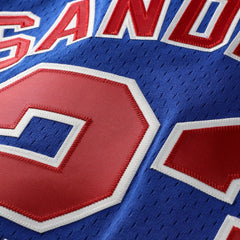 Ryne Sandberg Chicago Cubs Cooperstown Collection 1997 Mesh Batting Practice Button-Up Jersey - Royal | Mitchell & Ness