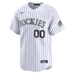 Colorado Rockies Home Limited Custom Jersey - White | Nike