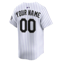 Colorado Rockies Home Limited Custom Jersey - White | Nike