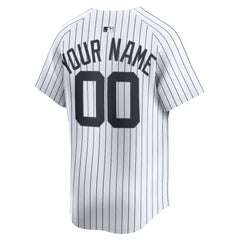 New York Yankees Home Limited Custom Jersey - White | Nike