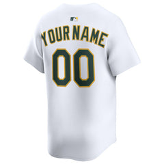 Athletics Home Limited Custom Jersey - White | Nike