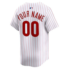 Philadelphia Phillies Home Limited Custom Jersey - White | Nike