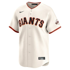 San Francisco Giants Home Limited Custom Jersey - Cream | Nike