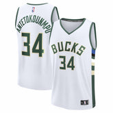 Giannis Antetokounmpo Milwaukee Bucks Fast Break Replica Player Jersey - Association Edition - White | Fanatics on sale