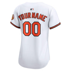 Baltimore Orioles Women's Home Limited Custom Jersey - White | Nike