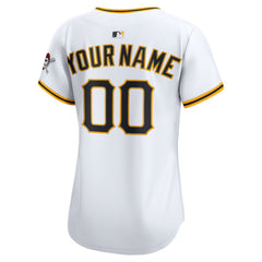 Pittsburgh Pirates Women's Home Limited Custom Jersey - White | Nike