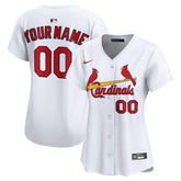 St. Louis Cardinals Women's Home Limited Custom Jersey - White | Nike