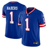 NFL New York Giants Malik Nabers Alternate 2 Legacy Vapor Untouchable Limited Jersey