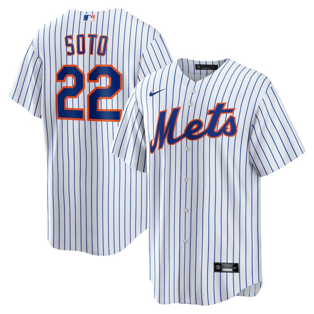 Juan Soto New York Mets Home Replica Player Jersey - White | Nike