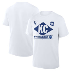 Kansas City Royals 2025 Spring Training Cactus League True Icon T-Shirt - White