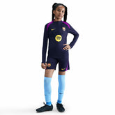 Barcelona Youth 2025/26 Strike Drill Quarter-Zip Dri-FIT Long Sleeve Top / Soccer On sale