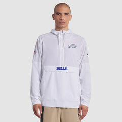 NFL Buffalo Bills 2025 Rivalries Collection Sideline Anorak Half-Zip Hoodie Jacket
