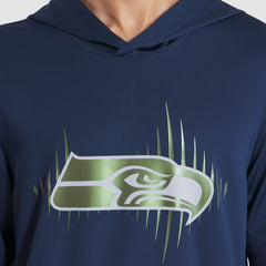 NFL Seattle Seahawks 2025 Rivalries Collection Sideline Dri-FIT Long Sleeve Hoodie T-Shirt