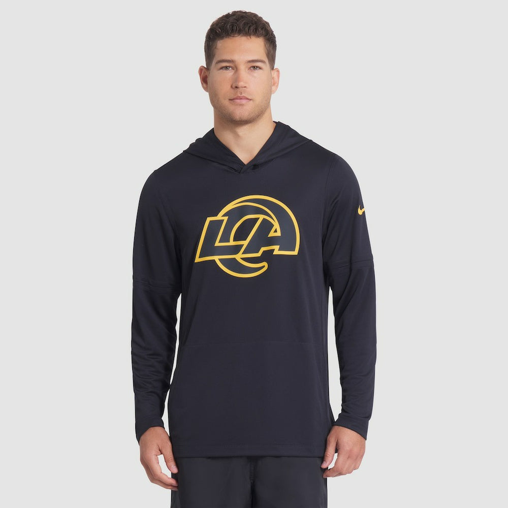 NFL Los Angeles Rams 2025 Rivalries Collection Sideline Dri-FIT Long Sleeve Hoodie T-Shirt