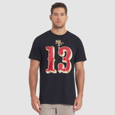 NFL San Francisco 49ers Brock Purdy 2025 Rivalries Collection Player Name & Number T-Shirt